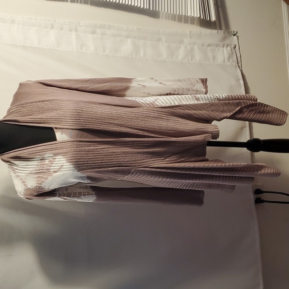 Belldini Two Piece Set Brown Cardigan Sweater Camisole Women’s Size Medium - Picture 9 of 16